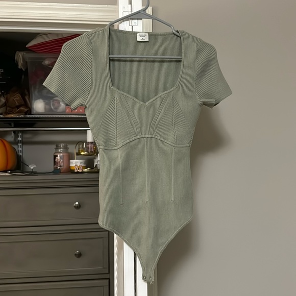 Abercrombie & Fitch Tops - Abercrombie and Fitch sweater bodysuit.